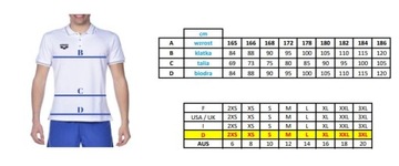 Koszulka Arena Team T-Shirt Panel NAVY XXL