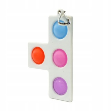 БРЕЛОК ДЛЯ БРЕЛОК ПРОСТОЙ DIMPLE POP IT PUSH BUBBLE