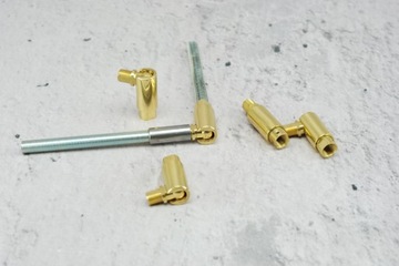 золотой шарнир для бра для ретро-лампы в стиле лофт своими руками