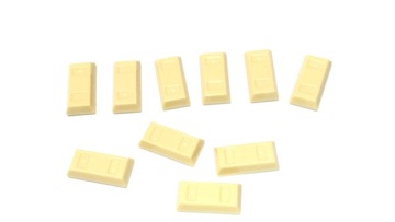 161d. Lego 99563 Sztabka złota 1X2 Tan 10 sztuk