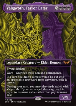 [MTG] Valgavoth, Terror Eater (DSK) [FULL ART]