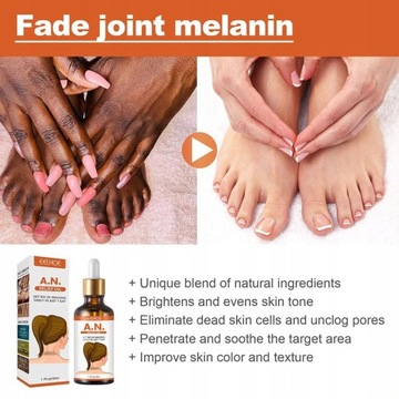 Отбеливающая сыворотка для удаления темных костяшек пальцев