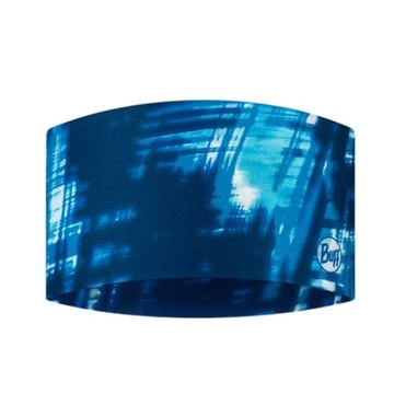 Buff opaska chłodząca Coolnet UV niebieska Attel Blue bieganie trening
