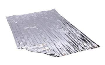 АВАРИЙНОЕ ТЕРМООДЕЯЛО ИЗ ФОЛЬГИ КОВРИК ЗАЩИТА ЖИЗНИ