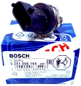 BOSCH CZUJNIK CIŚNIENIA PALIWA W LISTWIE FIAT OPEL ALFA IVECO 1.3 2.3D 3.0D