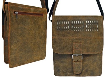 Torba na ramię - Skórzana Listonoszka - Must Have