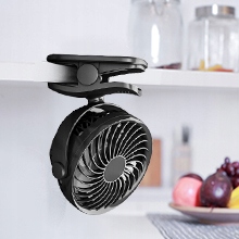 Вентилятор для зарядки Mini USB с зажимом