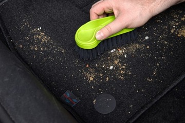 Специальные велюровые коврики с вышивкой БАБОЧКА - 7мм