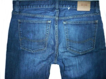 SPODNIE JEANS BIG STAR COLTON 627 W34/L34 - W90/L112 DENIM QUALITY REGULAR