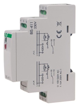 Przekaźnik F&F 230 V IP20