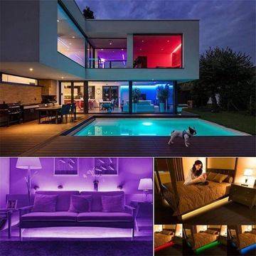 RGB СВЕТОДИОДНАЯ ЛЕНТА USB 5M ПОДСВЕТКА ТВ + 5В ПУЛЬТ ДИСТАНЦИОННОГО УПРАВЛЕНИЯ