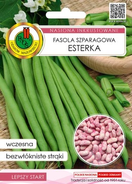 NASIONA FASOLA SZPARAGOWA ESTERKA 30G PNOS