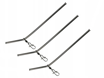 Rurka antysplątaniowa FL10cm+krętlik 3sztuki Metal
