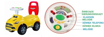 БОЛЬШАЯ ПОЕЗДКА НА АВТОМОБИЛЕ WALKER PUSH 3в1 С МУЗЫКОЙ