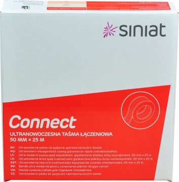 Лента соединительная для гипсокартона Siniat CONNECT 25 м