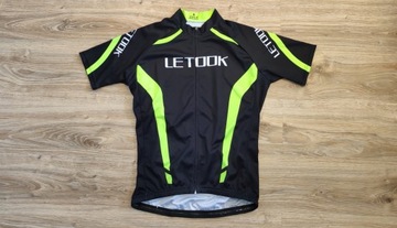 LETOOK Koszulka kolarska rowerowa XL