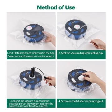 Вакуумный насос EIBOS EURUS Filament + 10 вакуумных мешков