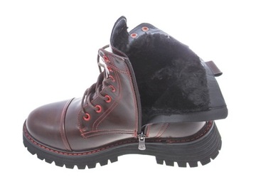 УТЕПЛЕННЫЕ БОТИНКИ Коричневый