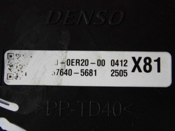TOYOTA HIGHLANDER XU70 2021 2.5 HYBRID PŘÍSTROJOVÁ DESKA 838000ER2000 838000ER20
