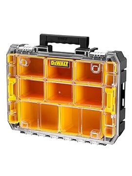 Ящик для инструментов Dewalt Tstak с органайзером, черный/желтый