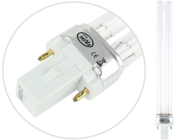 AQUA NOVA Żarnik UV 7W G23 Świetlówka NUVC-07