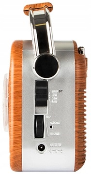 ПОРТАТИВНАЯ РЕТРО USB-АНТЕННА BLUETOOTH FM AM РАДИО