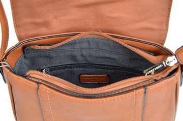 СУМКА DAVID JONES MESSAGE, карманы с логотипом