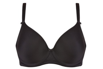 NIPPLEX Biustonosz usztywniany ANNA BIG 85C CZARNY