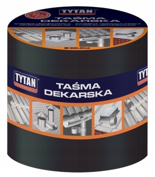tytan taśma dekarska 15cm/10m grafit
