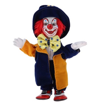 1 sztuka lalka klauna Chirstmas # Decor Dzieci