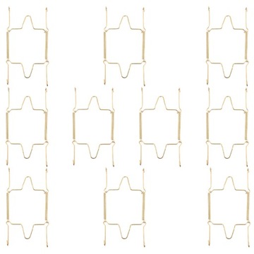 Вешалки для тарелок Настенный крючок 10 шт.