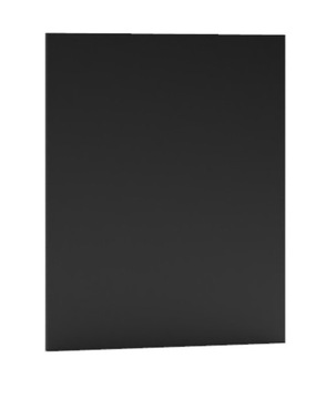 Front do zmywarki odkryty panel 45x57 CZARNY MAT