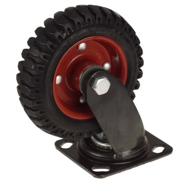 КОМПЛЕКТ КОЛЕС 4 КОЛЕСА 160 x 45 ММ ДЛЯ 450 КГ ПОВОРОТНОЙ ТЕЛЕЖКИ ПОВОРОТНЫЙ