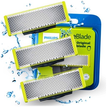 3x OSTRZE PHILIPS ONEBLADE ORYGINALNE QP2520 QP2530 QP6541 GOLARKA GŁOWICA
