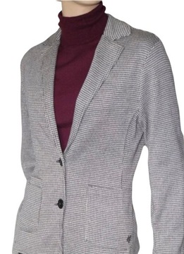 Marc O'Polo PIĘKNY BLAZER W PEPITKĘ NA WIOSNĘ-M
