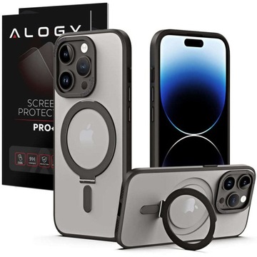 ETUI CASE do iPhone 14 Pro MAG SAFE ALOGY + SZKŁO