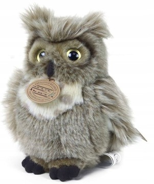 SOWA REALISTYCZNA MASKOTKA 18cm PUCHACZ ZWYCZAJNY
