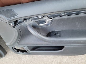 ОБИВКА ЛЕВАЯ ПРАВАЯ СТОРОНА ДВЕРИ ЛЕВАЯ ПРАВАЯ ПЕРЕДНЯЯ ПЕРЕДНЯЯ AUDI A4 B6 B7