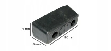 Прямоугольный аксессуар для бампера резиновый Wielton