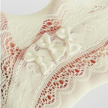 Колготки Lolita M для девочек, светло-желтый бант