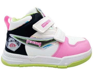 Sneakersy Lekkie Buty Sportowe Rzepy Adidasy Holo