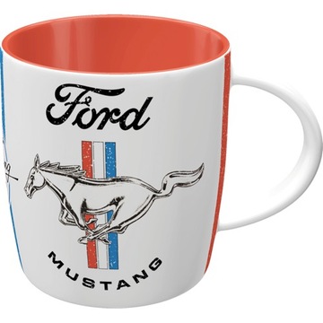 KUBEK FANA FORD MUSTANG LOGO RETRO GADŻET PREZENT