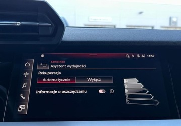 Audi A3 8Y Sportback 1.5 35 TFSI 150KM 2022 Audi A3 Sportback Advanced, ACC, Podgrzewane fotele, Swiatla na zla pogode, zdjęcie 27