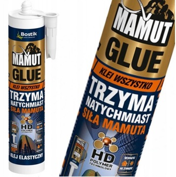 Montażowy Klej Budowlany Szybkoschnący MAMUT GLUE