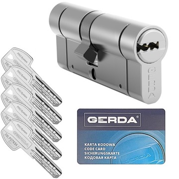 wkładka Gerda Pro System X 45/45 nikiel