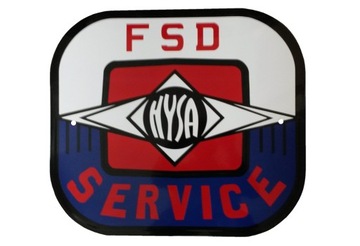ZSD NYSA SERWICE tablica emaliowana