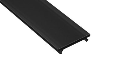 Klosz do profil LED A,B,C,D,Y,Z 1M czarny