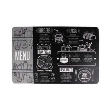 PODKŁADKA MATA NA STÓŁ 43x28 TACOS MENU