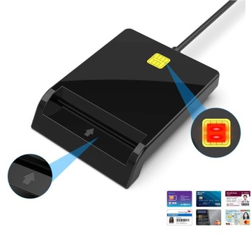 CZYTNIK KART INTELIGENTNYCH, CZYTNIK KART TOŻSAMOŚCI ID, CZYTNIK KART SIM