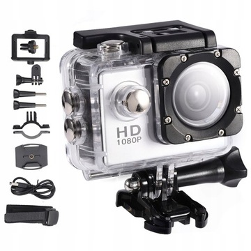 KAMERKA KAMERA USB HD 1080P NA KASK ROWER NARTY